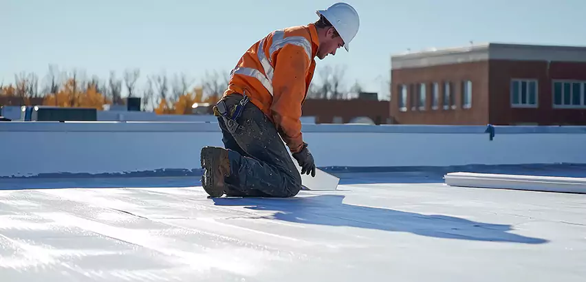 Commercial Roof Coating in Woodridge