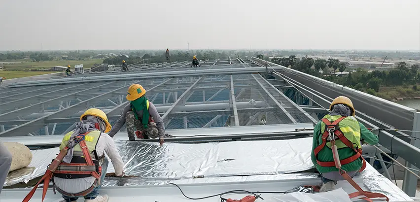 Commercial Roof Installation in Woodridge