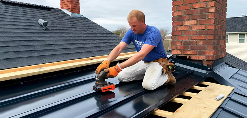 Metal Roof Leak Repair in Woodridge