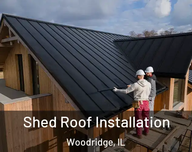  Shed Roof Installation Woodridge, IL