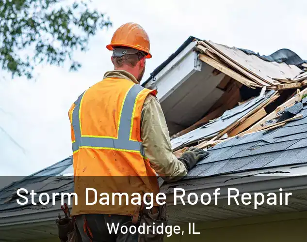  Storm Damage Roof Repair Woodridge, IL