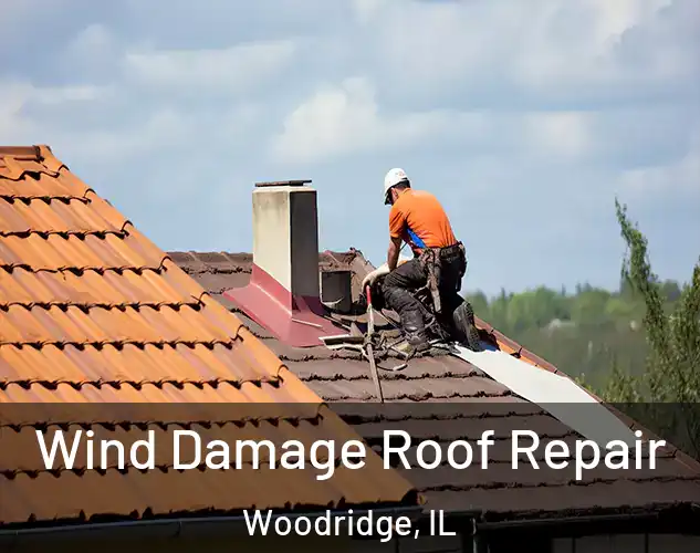  Wind Damage Roof Repair Woodridge, IL